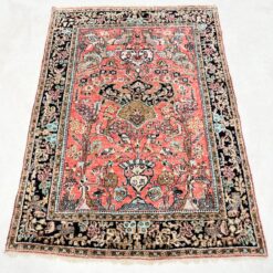 Šilkinis rankų darbo kilimas 156x106x0,4 cm