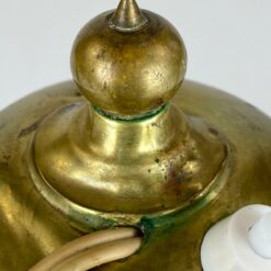 Pastatomas arba pakabinamas žalvarinis šviestuvas iš bažnytinio žibinto 8,5x11x30 cm