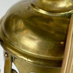 Pastatomas arba pakabinamas žalvarinis šviestuvas iš bažnytinio žibinto 8,5x11x30 cm