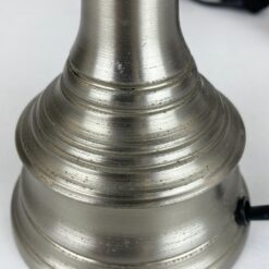 Stalinis metalinis šviestuvas eko odos gaubtu 16x27x39,5 cm