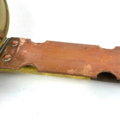 Varinis lovos šildytuvas su žalvariniu dangčiu ir medine rankena 78x23x12 cm