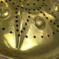 Varinis lovos šildytuvas su žalvariniu dangčiu ir medine rankena 78x23x12 cm