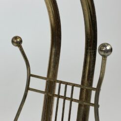 Stalinis reguliuojamas metalinis šviestuvas su lyros figūra 29x39x44 cm