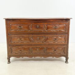 Senovinė ąžuolinė trijų stalčių komoda 77x141x97 cm