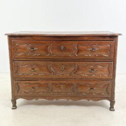 Senovinė ąžuolinė trijų stalčių komoda 77x141x97 cm