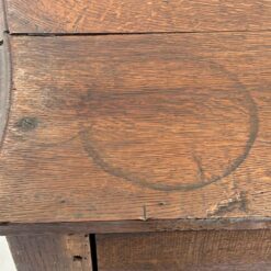 Senovinė ąžuolinė trijų stalčių komoda 77x141x97 cm