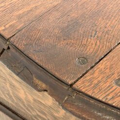 Senovinė ąžuolinė trijų stalčių komoda 77x141x97 cm