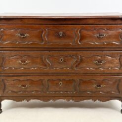 Senovinė ąžuolinė trijų stalčių komoda 77x141x97 cm