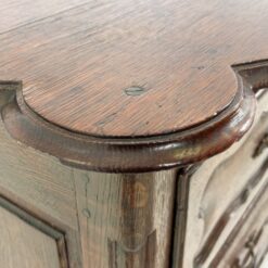 Senovinė ąžuolinė trijų stalčių komoda 77x141x97 cm