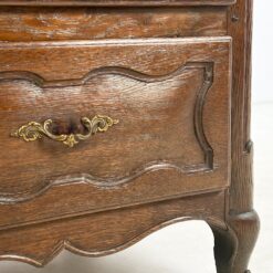 Senovinė ąžuolinė trijų stalčių komoda 77x141x97 cm