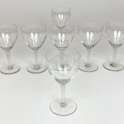 Stiklinės taurės po 240 ml 7 vnt. komplektas 9x9x16,5 cm
