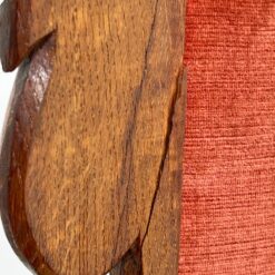 Senovinės drožinėtos ąžuolinės kėdės restauracijai 6 vnt. kompl. 54x51x107,5 cm, 45 cm