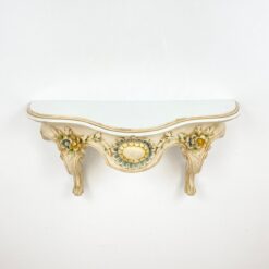 Provanso stiliaus pakabinama mini konsolė 15x44,5x21,5 cm