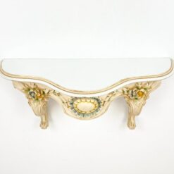 Provanso stiliaus pakabinama mini konsolė 15×44,5×21,5 cm