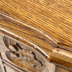 Ąžuolinė keturių stalčių spintelė 39×51,5×91,5 cm