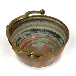 Varinis kibirėlis su žalvarine rankena 15×17,5×8,5 cm