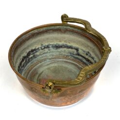 Varinis kibirėlis su žalvarine rankena 15×17,5×8,5 cm