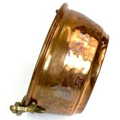 Varinis kibirėlis su žalvarine rankena 15×17,5×8,5 cm