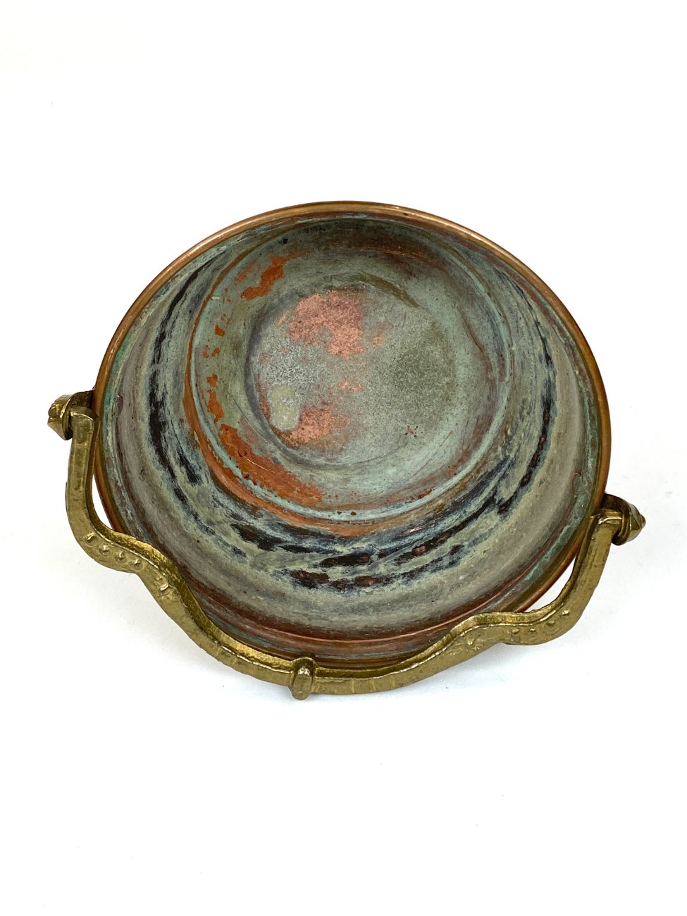 DR0286-metaliniai-indai-7 Varinis kibirėlis su žalvarine rankena 15×17,5×8,5 cm