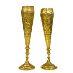 Žalvarinės taurės po 150 ml 2 vnt. komplektas