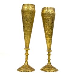 Žalvarinės taurės po 150 ml 2 vnt. komplektas