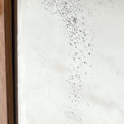 Riešutmedžio ir raudonmedžio lukšto rūbų spinta su veidrodžiu 65x175x220 cm