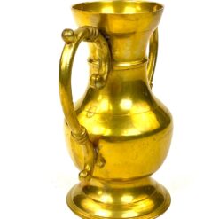 Žalvarinė amforos tipo vaza 7,5x15x14 cm