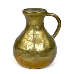 Žalvarinė ąsočio tipo vaza 11,5x12x13,5 cm