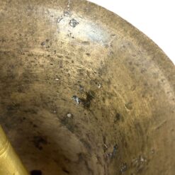 Žalvarinė grūstuvė 9x10x16,5 cm