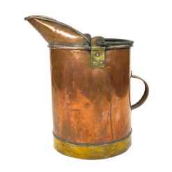 Varinė ąsočio formos skėtinė su žalvario detalėmis 35x27x36,5 cm