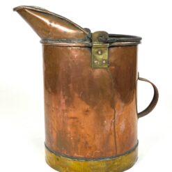 Varinė ąsočio formos skėtinė su žalvario detalėmis 35x27x36,5 cm