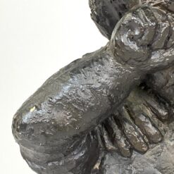 Dviejų vaikų statula iš gipso 16x30x59 cm