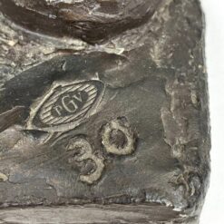 Dviejų vaikų statula iš gipso 16x30x59 cm