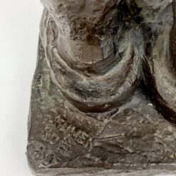 Dviejų vaikų statula iš gipso 16x30x59 cm