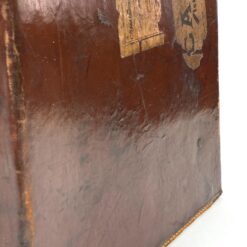 Senovinis odinis lagaminas restauracijai 34,5x56x17 cm