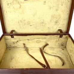 Senovinis odinis lagaminas restauracijai 34,5x56x17 cm