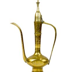 Tradicinis žalvarinis Viduriniųjų Rytų kavinukas 200 ml 7,5×17,5×30 cm