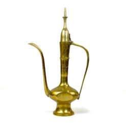 Tradicinis žalvarinis Viduriniųjų Rytų kavinukas 200 ml 7,5×17,5×30 cm