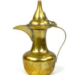 Tradicinis arabiškas žalvarinis kavinukas Dallah 300 ml 8,5×13,5×18,5 cm