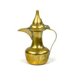 Tradicinis arabiškas žalvarinis kavinukas Dallah 300 ml 8,5×13,5×18,5 cm