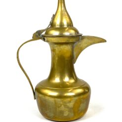 Tradicinis arabiškas žalvarinis kavinukas Dallah 300 ml 8,5×13,5×18,5 cm