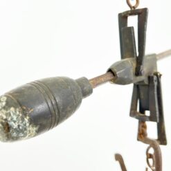 Senovinės pakabinamos balansinės svarstyklės 27x55x79 cm