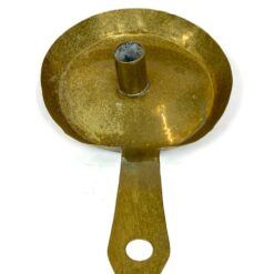 Žalvarinė naktinė žvakidė su rankena 16,5x30x10 cm