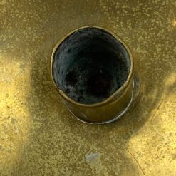 Žalvarinė naktinė žvakidė su rankena 16,5x30x10 cm