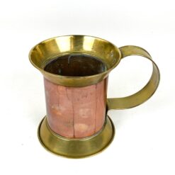 Dekoratyvinis žalvario ir vario ąsotis 14x21x15,5 cm