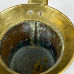 Dekoratyvinis žalvario ir vario ąsotis 14x21x15,5 cm