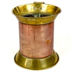 Dekoratyvinis žalvario ir vario ąsotis 14x21x15,5 cm