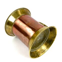 Dekoratyvinis žalvario ir vario ąsotis 14x21x15,5 cm