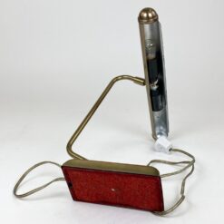 Žalvarinis stalinis šviestuvas 18x32x30 cm