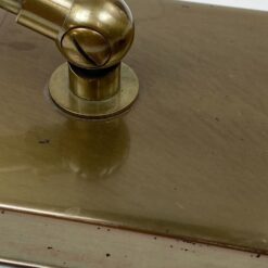 Žalvarinis stalinis šviestuvas 18x32x30 cm